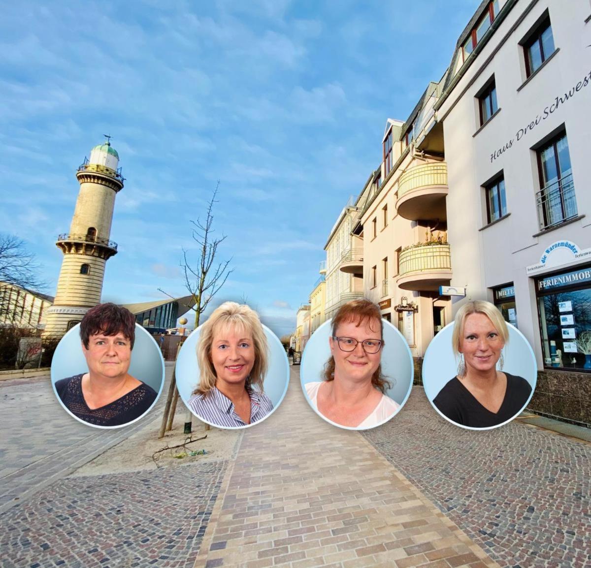 Ferienappartement Dicht Dran, Direkt Am Alten Strom Rostock Exterior foto